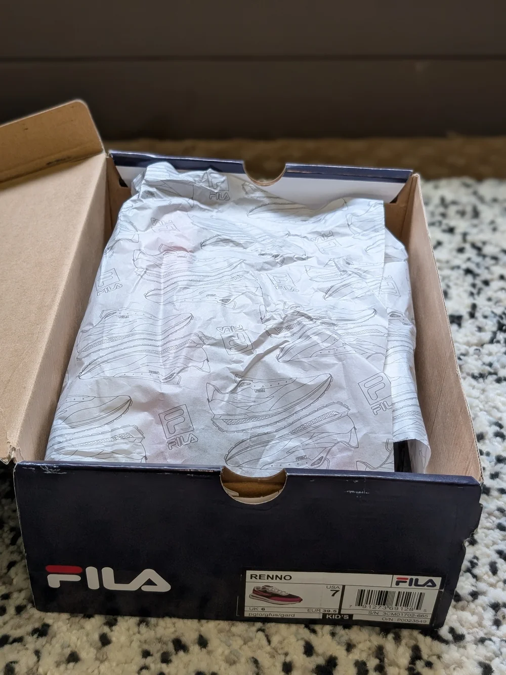 FILA Pink & Teal Sneakers
